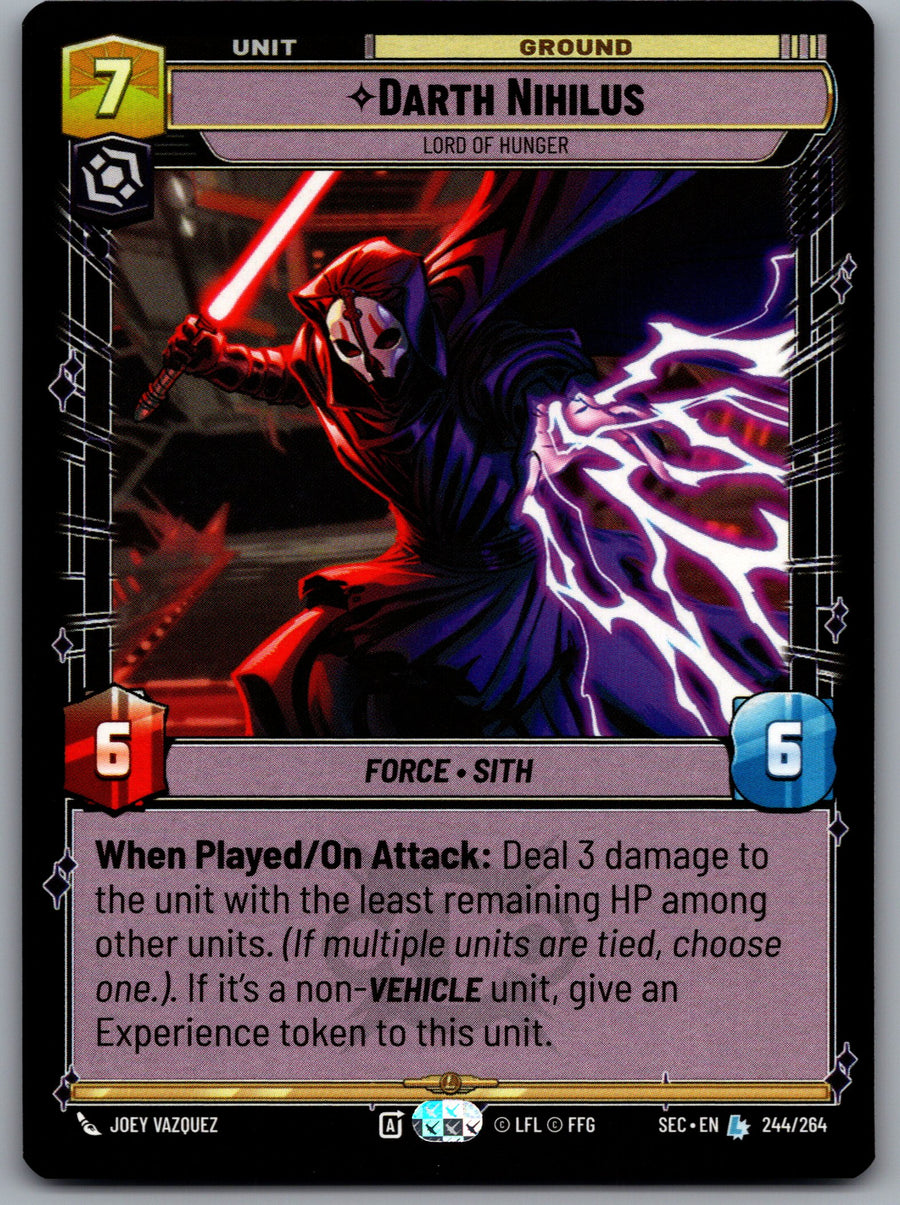 Darth Nihilus - Lord of Hunger | Near Mint / English / Normal