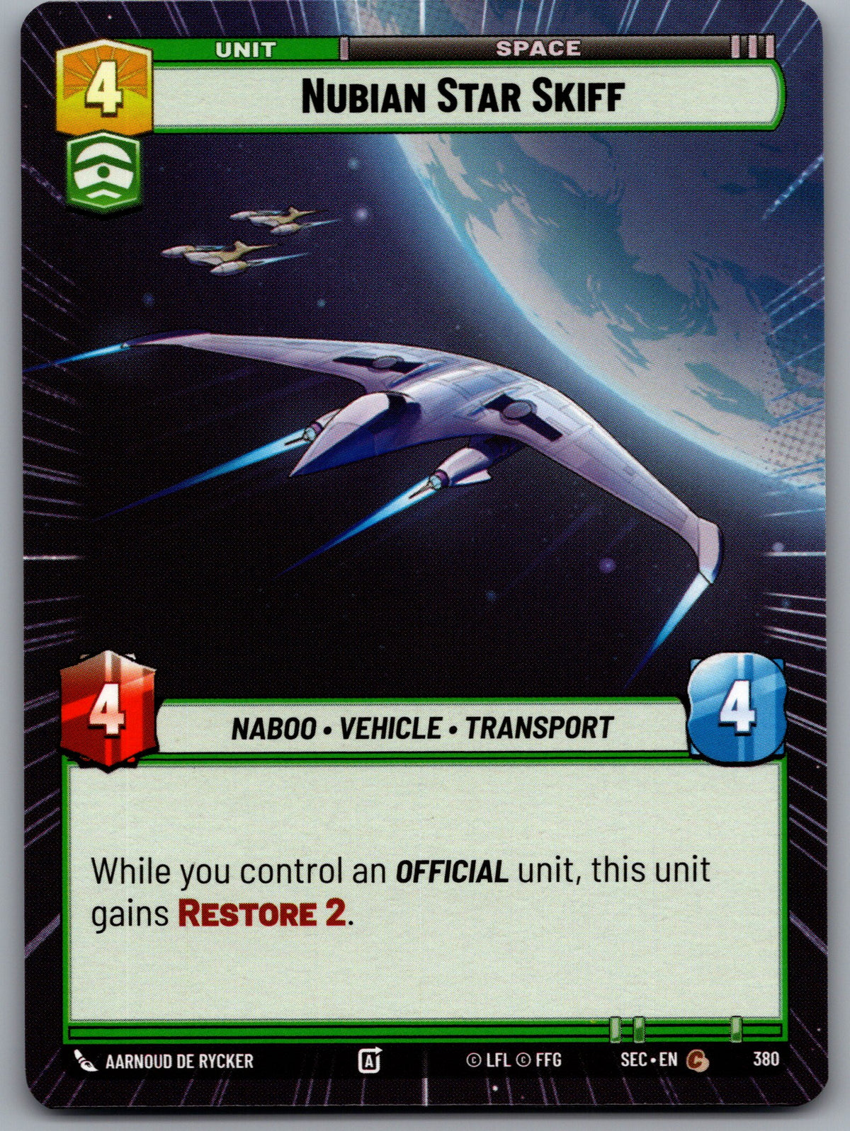 Nubian Star Skiff (Hyperspace)