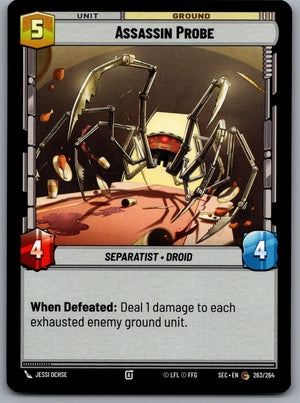 Assassin Probe 263/264 [Secrets of Power]