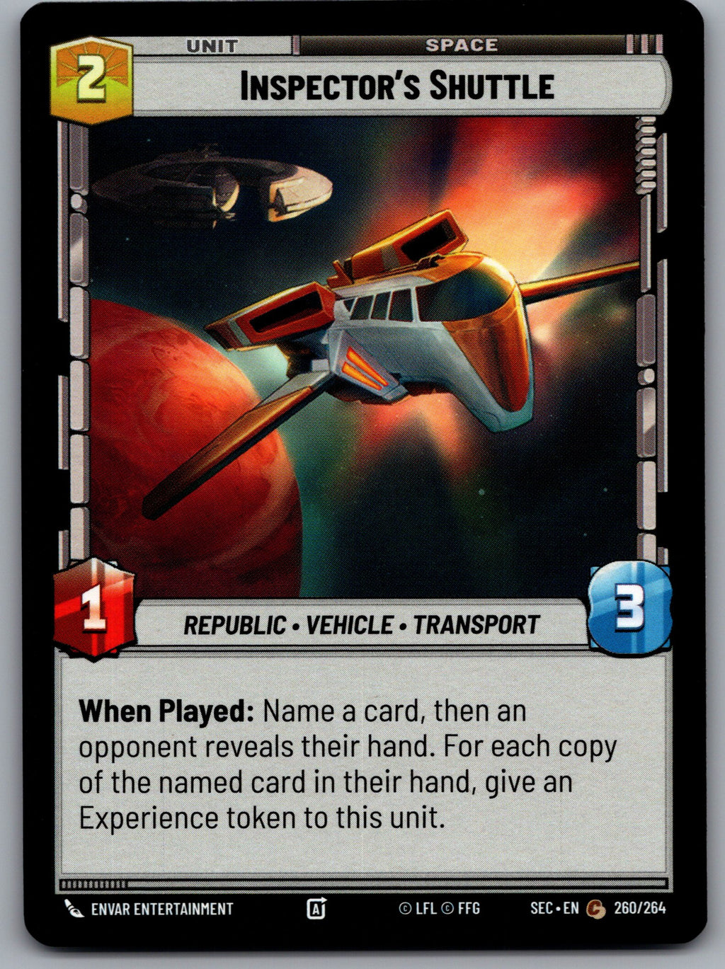 Inspector's Shuttle