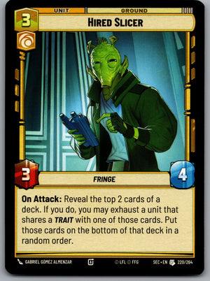 Hired Slicer 220/264 [Secrets of Power]