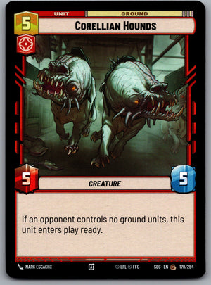 Corellian Hounds 170/264 [Secrets of Power]