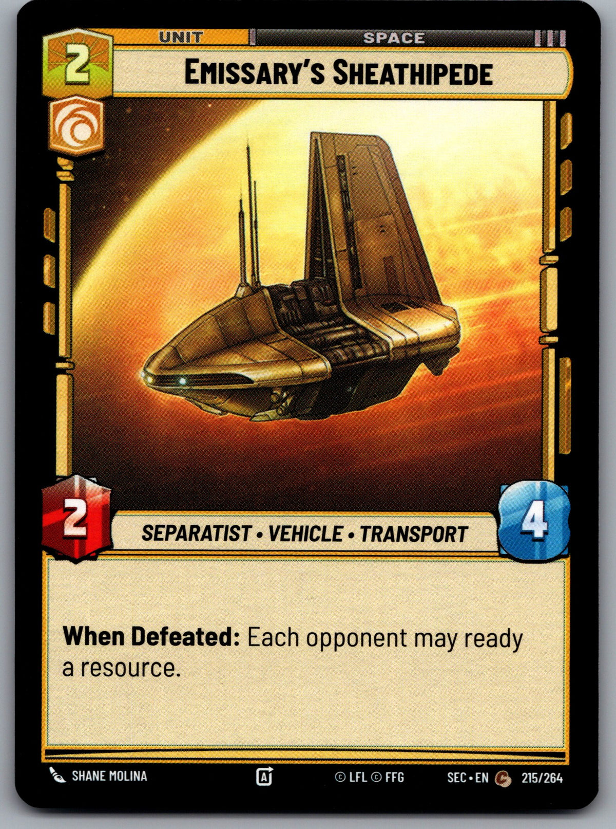 Emissary's Sheathipede