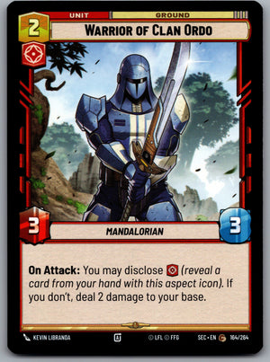 Warrior of Clan Ordo 164/264 [Secrets of Power]