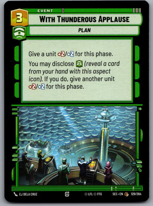 With Thunderous Applause 129/264 [Secrets of Power]