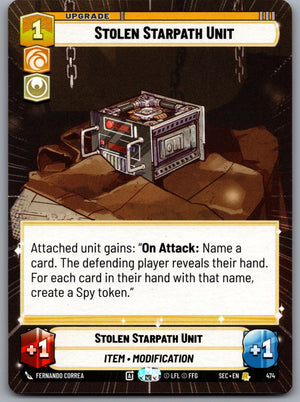 Stolen Starpath Unit (Hyperspace) 474 [Secrets of Power]