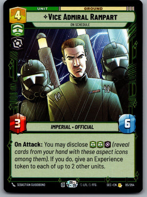 Vice Admiral Rampart - On Schedule 85/264 [Secrets of Power]