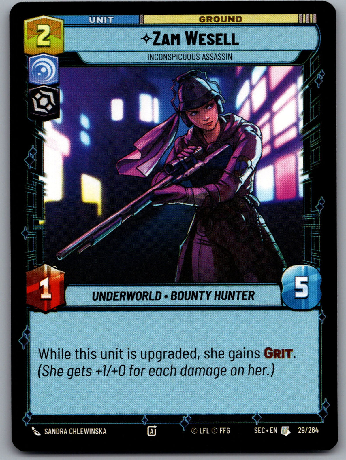 Zam Wesell - Inconspicuous Assassin