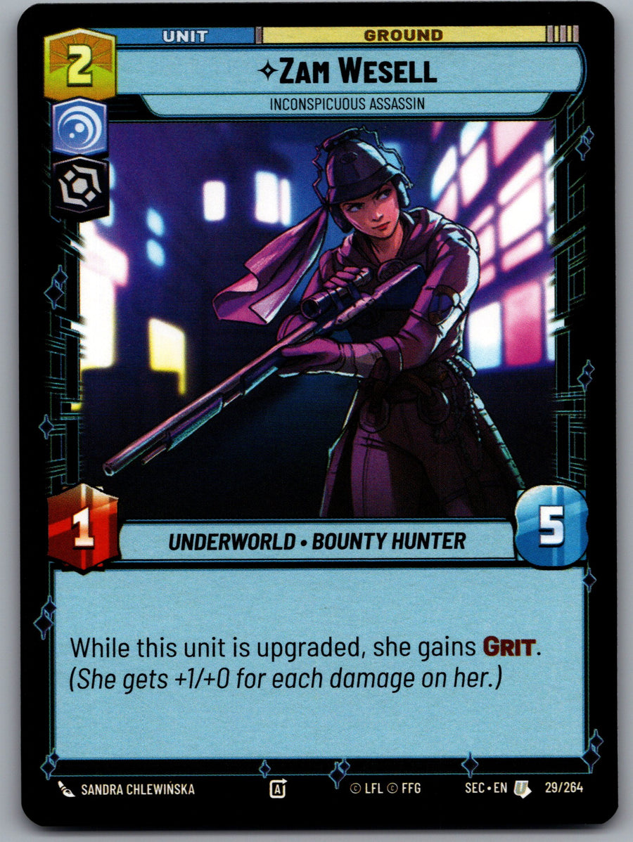 Zam Wesell - Inconspicuous Assassin | Near Mint / English / Normal
