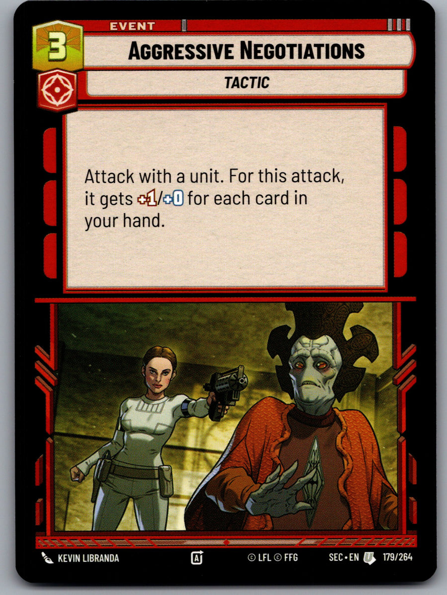 Aggressive Negotiations | Near Mint / English / Normal
