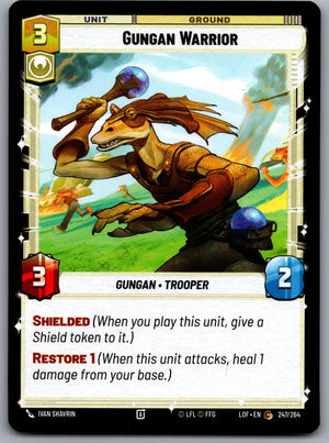 Gungan Warrior 247/264 [Legends of the Force]