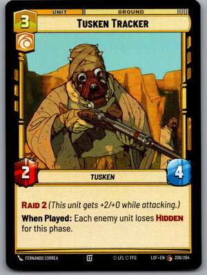 Tusken Tracker 209/264 [Legends of the Force]