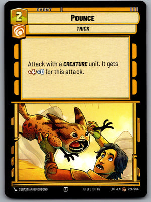 Pounce 224/264 [Legends of the Force]