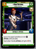 Mon Mothma - Forming a Coalition