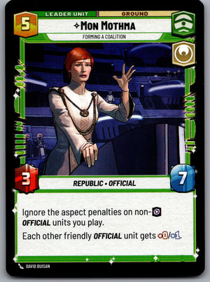 Mon Mothma - Forming a Coalition 9/264 [Secrets of Power]