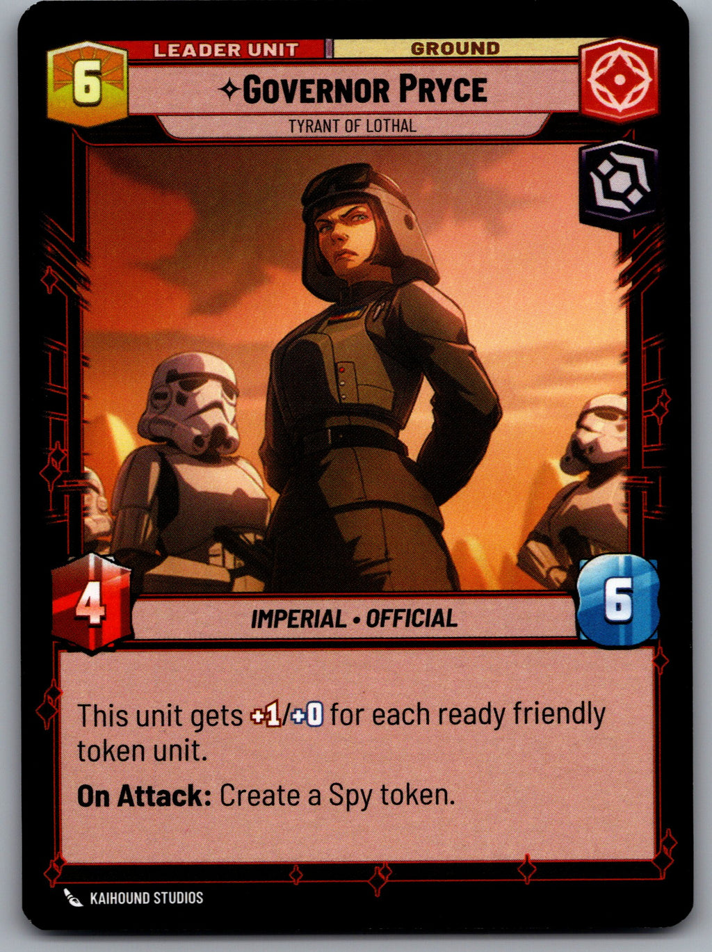 Governor Pryce - Tyrant of Lothal