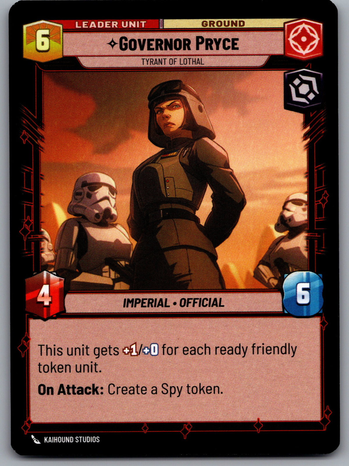 Governor Pryce - Tyrant of Lothal