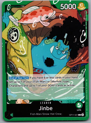 Jinbe (021) OP11-021 [A Fist of Divine Speed]