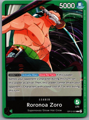Roronoa Zoro (020) OP12-020 [Legacy of the Master]