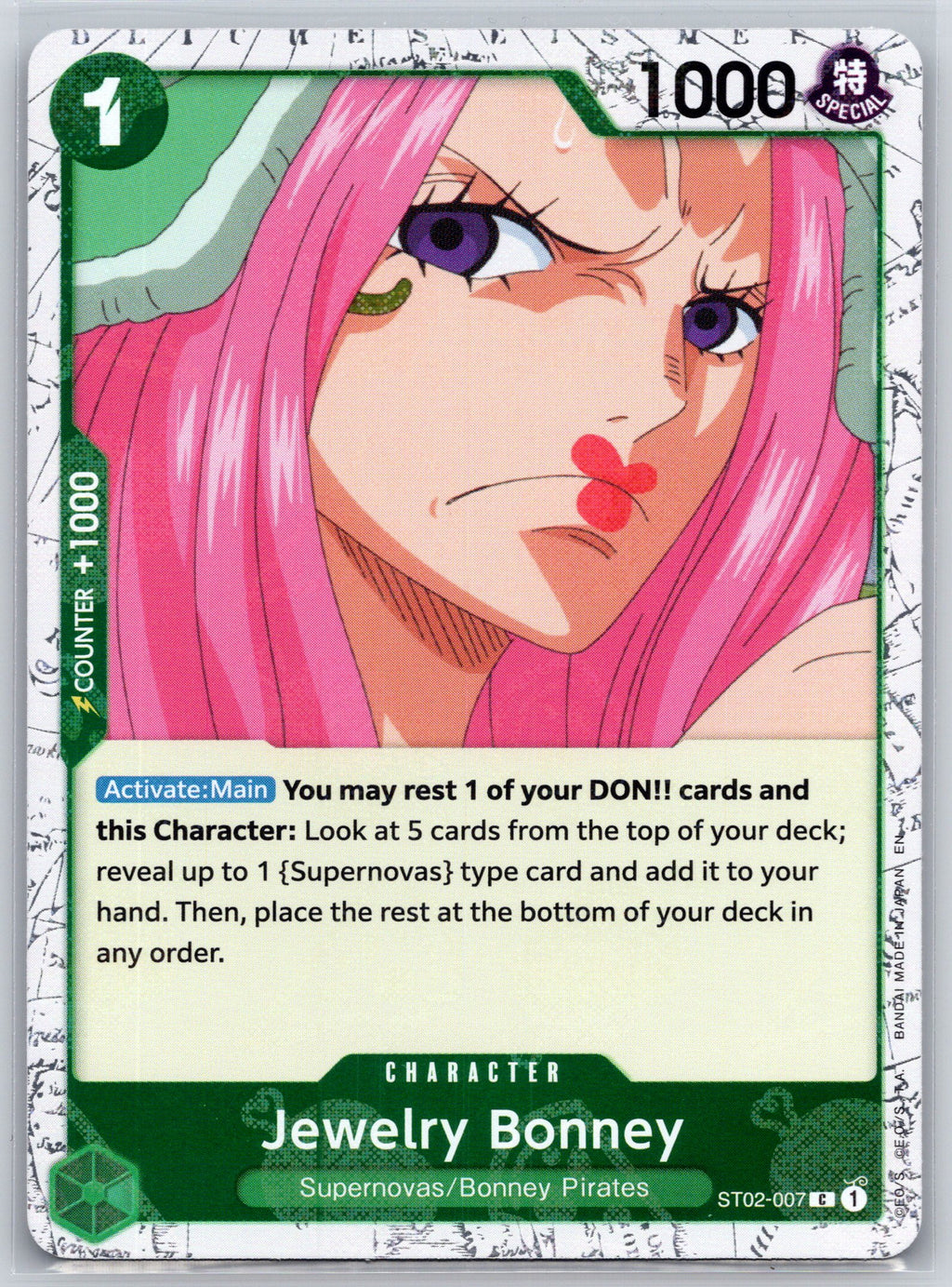 Jewelry Bonney - ST02-007 (Pirate Foil)