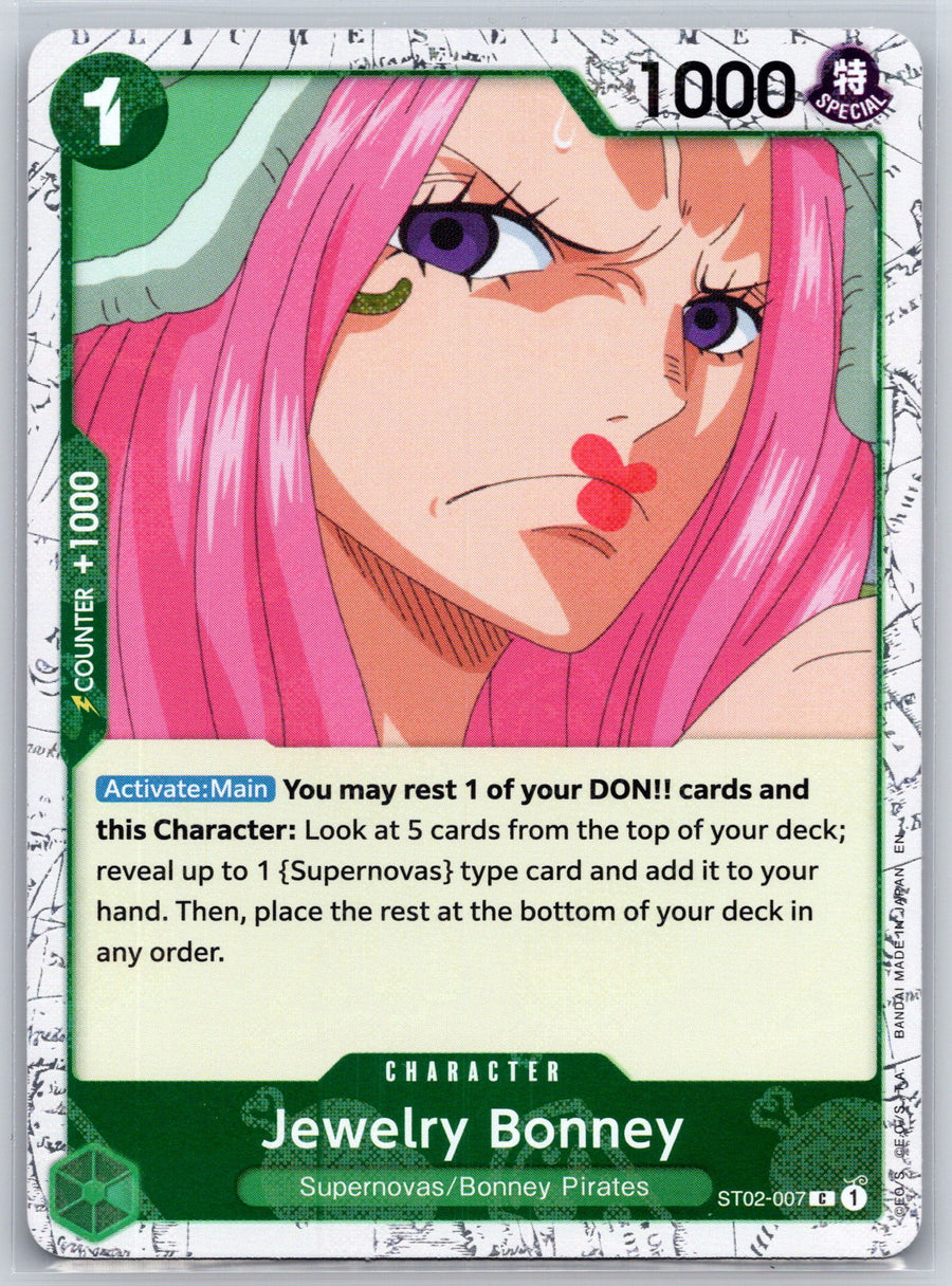 Jewelry Bonney - ST02-007 (Pirate Foil) | Near Mint / English / Foil