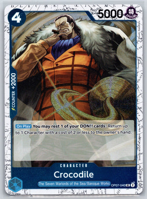 Crocodile - OP07-040 (Pirate Foil) OP07-040 [Premium Booster -The Best- Vol. 2]