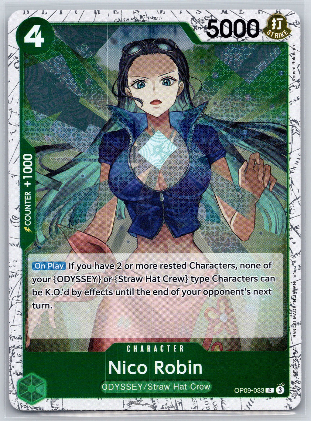 Nico Robin - OP09-033 (Pirate Foil)
