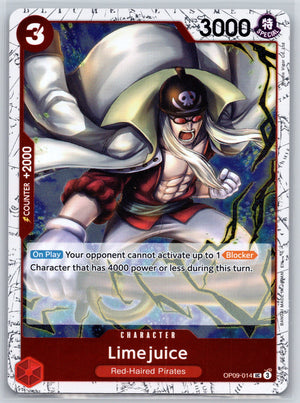 Limejuice (Pirate Foil) OP09-014 [Premium Booster -The Best- Vol. 2]