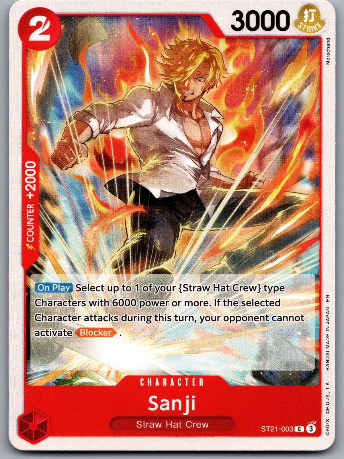 Sanji - ST21-003 (Reprint)