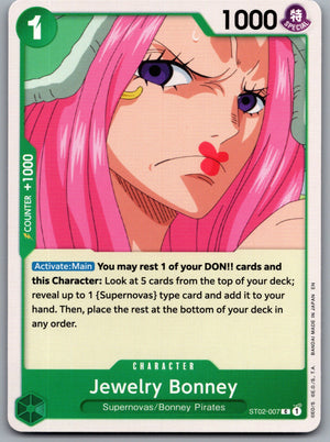 Jewelry Bonney ST02-007 [ST-02: Starter Deck 2 Worst Generation (Super Pre-Release Edition)]