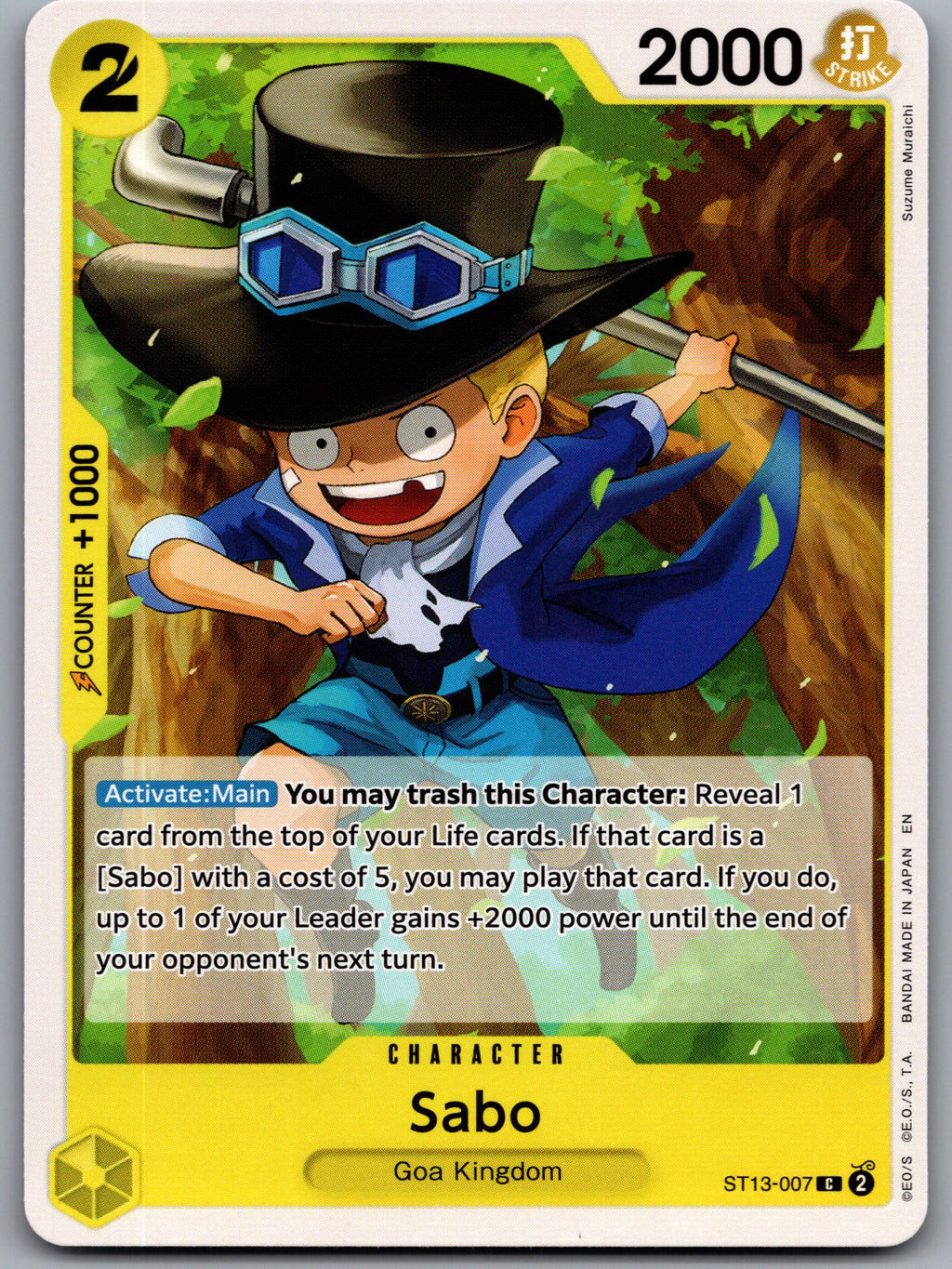 Sabo - ST13-007 (Reprint)