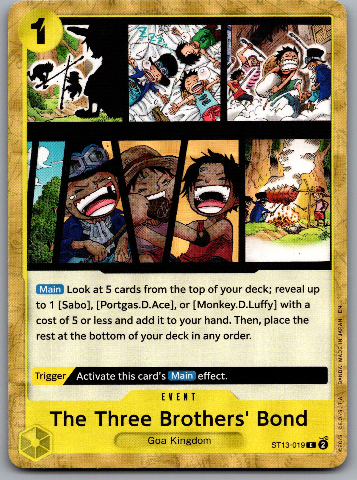 The Three Brothers' Bond (Reprint)