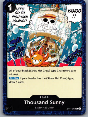 Thousand Sunny ST14-017 [ST-14: Starter Deck 14 3D2Y]