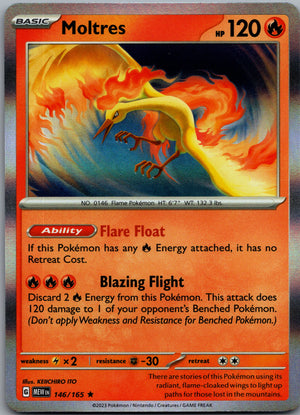 Moltres 146/165 [SV: Scarlet & Violet 151]
