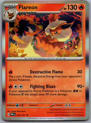 Flareon 013/131 [SV: Prismatic Evolutions]