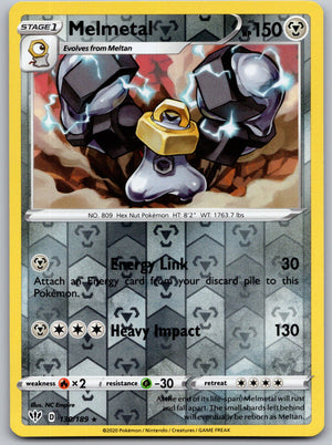 Melmetal 130/189 [SWSH03: Darkness Ablaze]