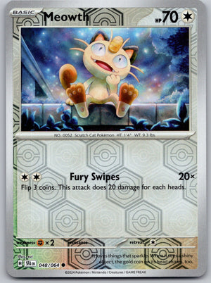 Meowth 048/064 [SV: Shrouded Fable]