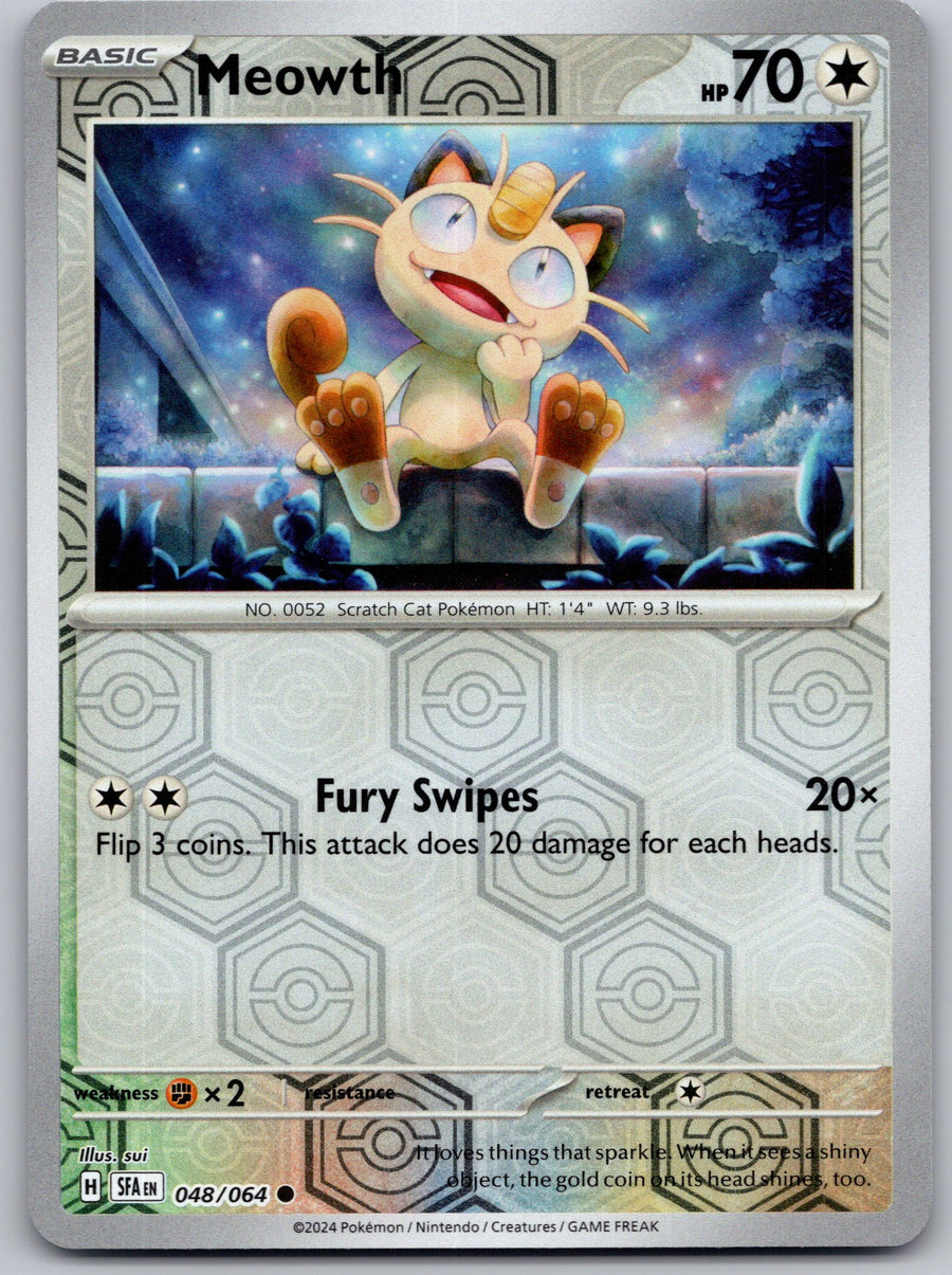 Meowth | Near Mint / English / Reverse Holofoil