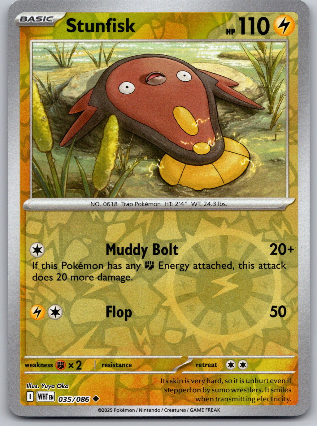 Stunfisk | Near Mint / English / Reverse Holofoil