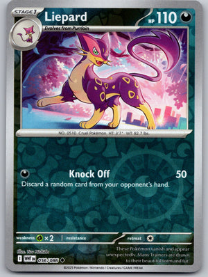 Liepard 056/086 [SV: White Flare]