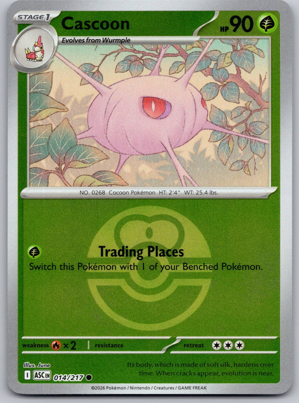 Cascoon (Love Ball) | Near Mint / English / Reverse Holofoil