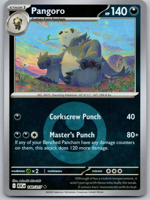 Pangoro (Energy Symbol Pattern) 140/217 [ME: Ascended Heroes]