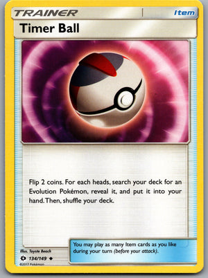 Timer Ball 134/149 [SM Base Set]