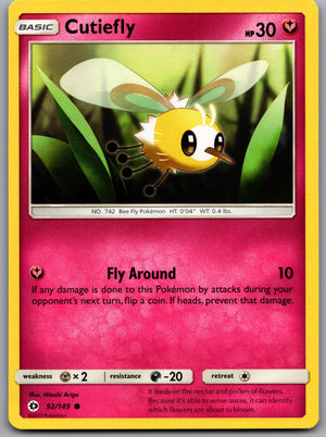 Cutiefly 92/149 [SM Base Set]