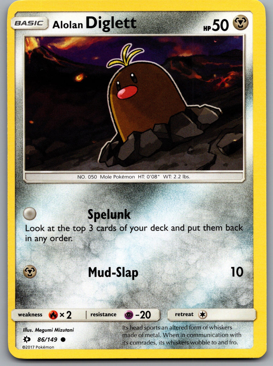 Alolan Diglett | Near Mint / English / Normal