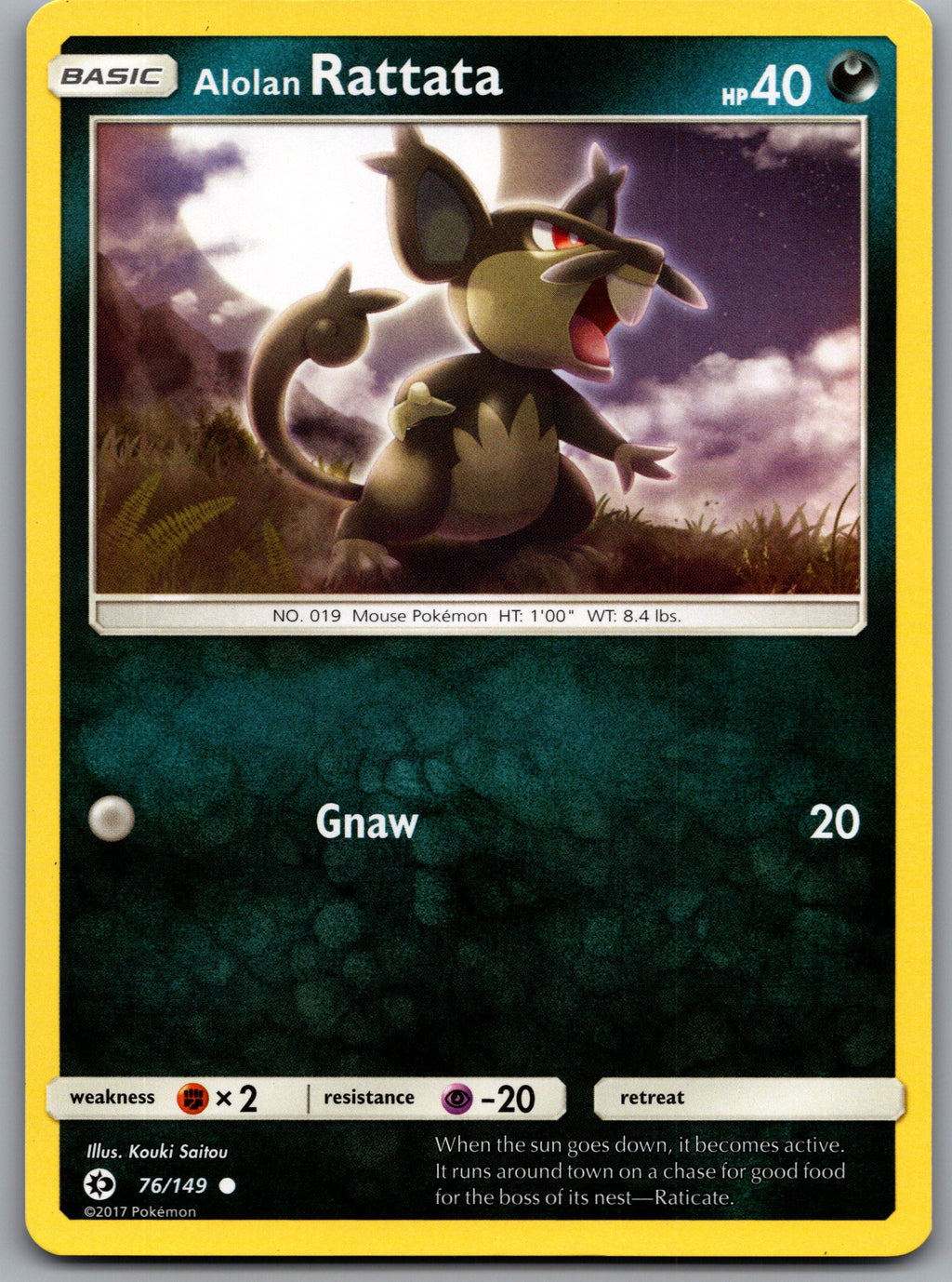 Alolan Rattata | Near Mint / English / Normal
