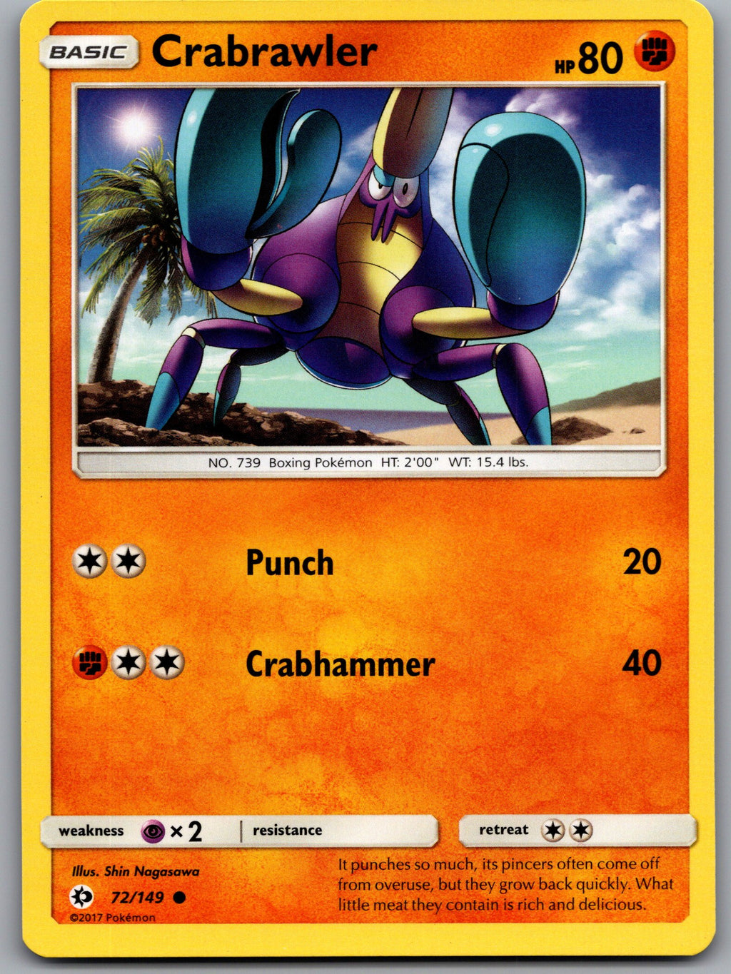 Crabrawler | Near Mint / English / Normal