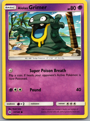 Alolan Grimer 57/149 [SM Base Set]