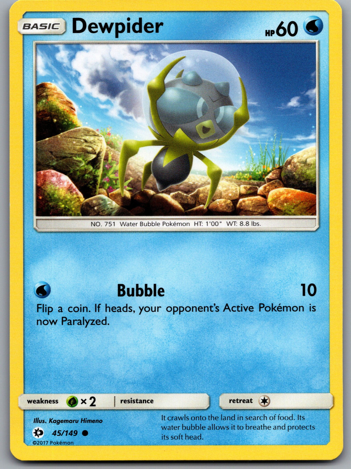 Dewpider | Near Mint / English / Normal