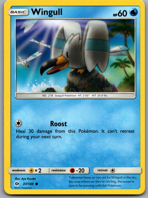 Wingull 37/149 [SM Base Set]